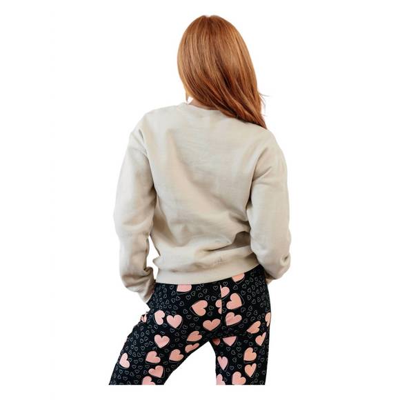 NEW 123 AMORE i'm a sucker for you sweater in white - Picture 2 of 3